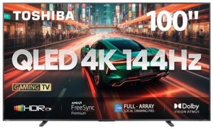 Toshiba 100 inch Z670N Series 4K QLED Smart LED TV