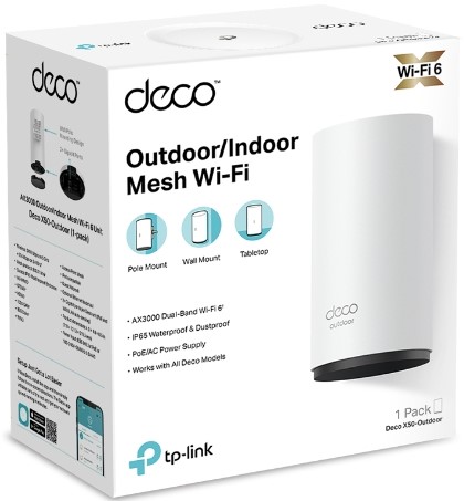 TP-LINK AX3000 Outdoor Indoor Mesh Wi-Fi 1 TP-LINK AX3000 Outdoor Indoor Mesh Wi-Fi