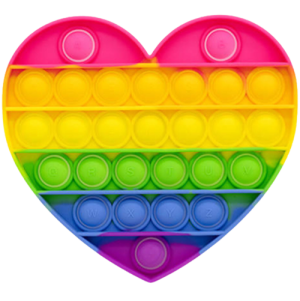 Sceedo Pop It Bubble Heart Fidget