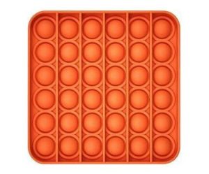 Sceedo Pop It Bubble Square Fidgt Orange Multi No Packaging