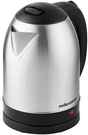 Mellerware 360 Degree 1.8L Cordless Stainless Steel Kettle