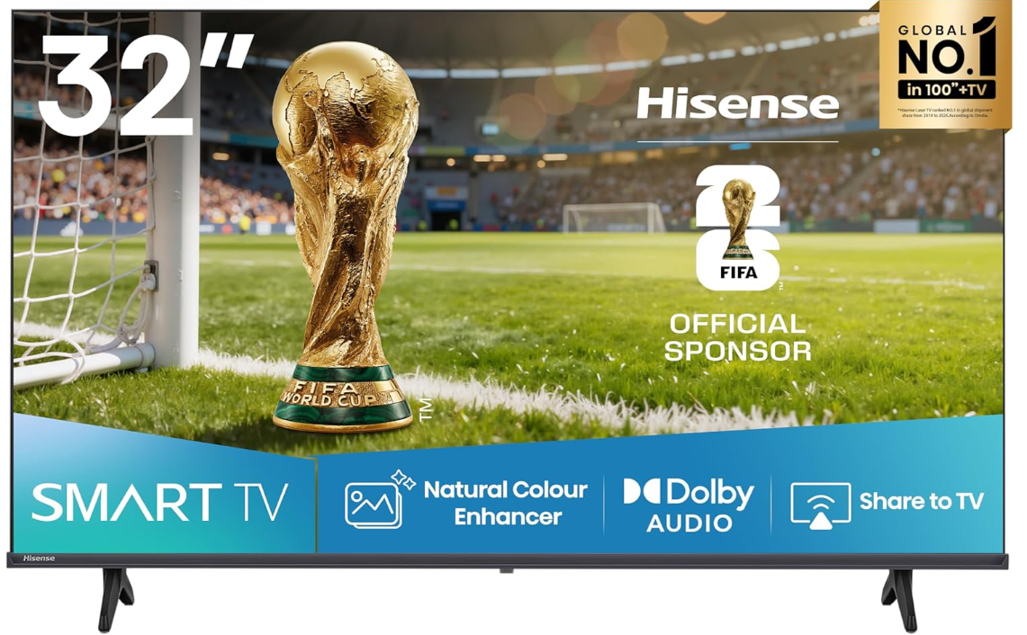 Hisense 32 Inch HD Ready Smart LED TV 1 Hisense 32 Inch HD Ready Smart LED TV