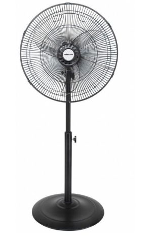 Mellerware 40cm Black Pedestal Steel Fan