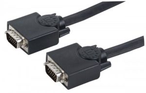 Manhattan Black 20m SVGA Monitor Cable