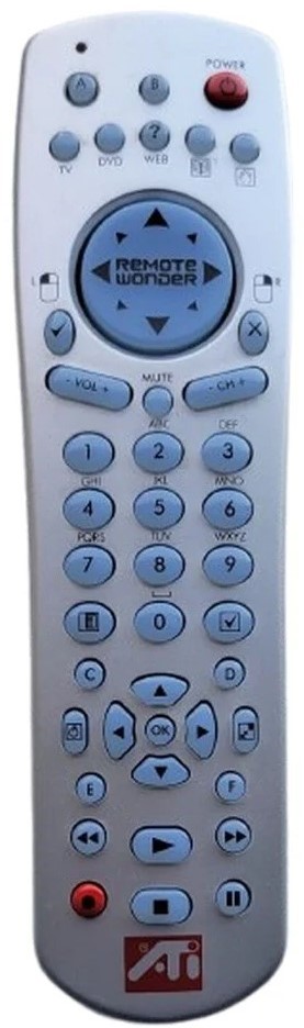 UniQue ATI RF P10704C Remote Control