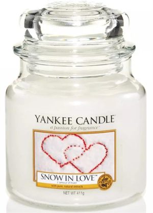 Yankee Candle Snow In Love Medium Jar Retail Box No