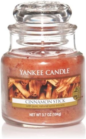 Yankee Candle Cinammon Stick Small Jar Retail Box No