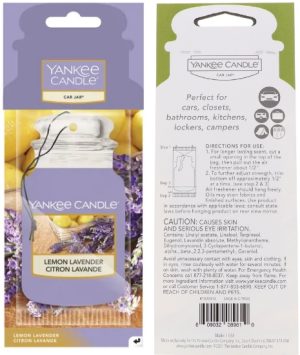 Yankee Candle Lemon Lavender Card Jar