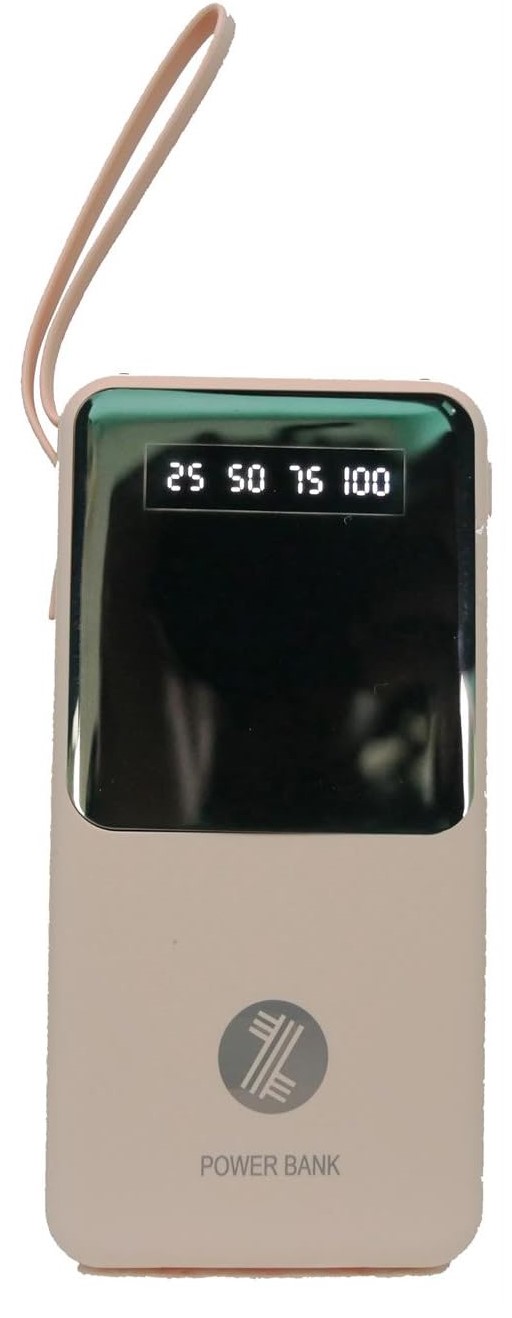 Viaking 10000 mAh Light Pink Power Bank 1 Viaking 10000 mAh Light Pink Power Bank