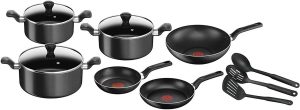 Tefal Super Cook 12pc Set Non Stick Pans