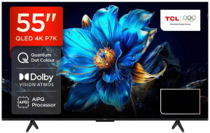 TCL P7K-UK 55Inch QLED Direct LED 4K HDR Smart Google TV