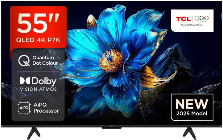 TCL P7K-UK 55Inch QLED Direct LED 4K HDR Smart Google TV 1 TCL P7K-UK 55Inch QLED Direct LED 4K HDR Smart Google TV
