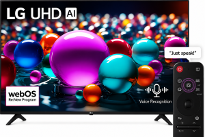 LG 55 inch UHD AI UA854K AI Magic Remote Ready HDR10 Smart TV