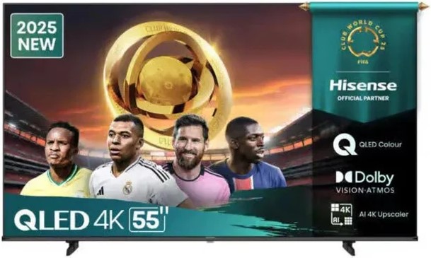 Hisense 55Q6Q 55-inch 4K UHD QLED VIDAA Smart Television 1 Hisense 55Q6Q 55-inch 4K UHD QLED VIDAA Smart Television