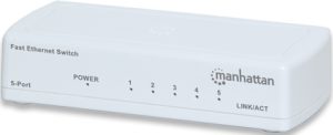 Manhattan 5 Port Fast Ethernet Switch