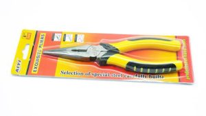 Aiyi Basic 6 Inch Long Nose Pliers and Side Cutter Combination with Anti slip handle