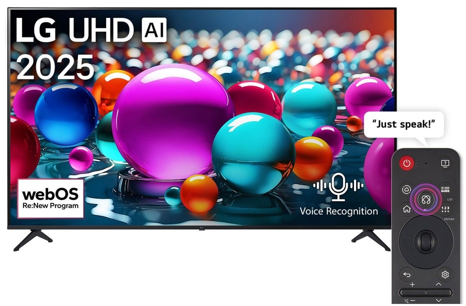 LG 65 Inch UHD UA80006 webOS 25 Smart LED TV 1 LG 65 Inch UHD UA80006 webOS 25 Smart LED TV