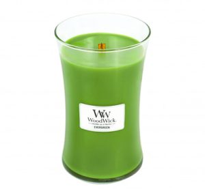 Woodwick Evergreen Large Candle Jar