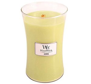 Woodwick Jasmine Large Candle Jar