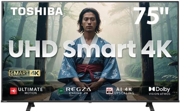 Toshiba 75 inch 4K UHD Smart TV 1 Toshiba 75 inch 4K UHD Smart TV