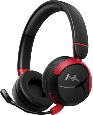 HP HyperX Cloud Mini Wireless Black And Red Headset with Microphone