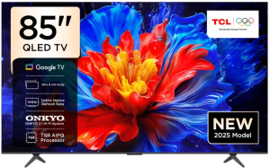 TCL 85 Inch P8K QLED 144Hz Google LED TV
