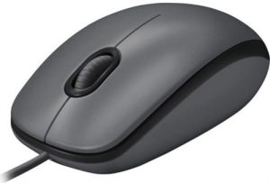 Logitech M100 Optical USB Mouse with Ambidextrous Design