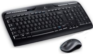 Logitech Black MK330 Cordless Keyboard & Mouse Combo