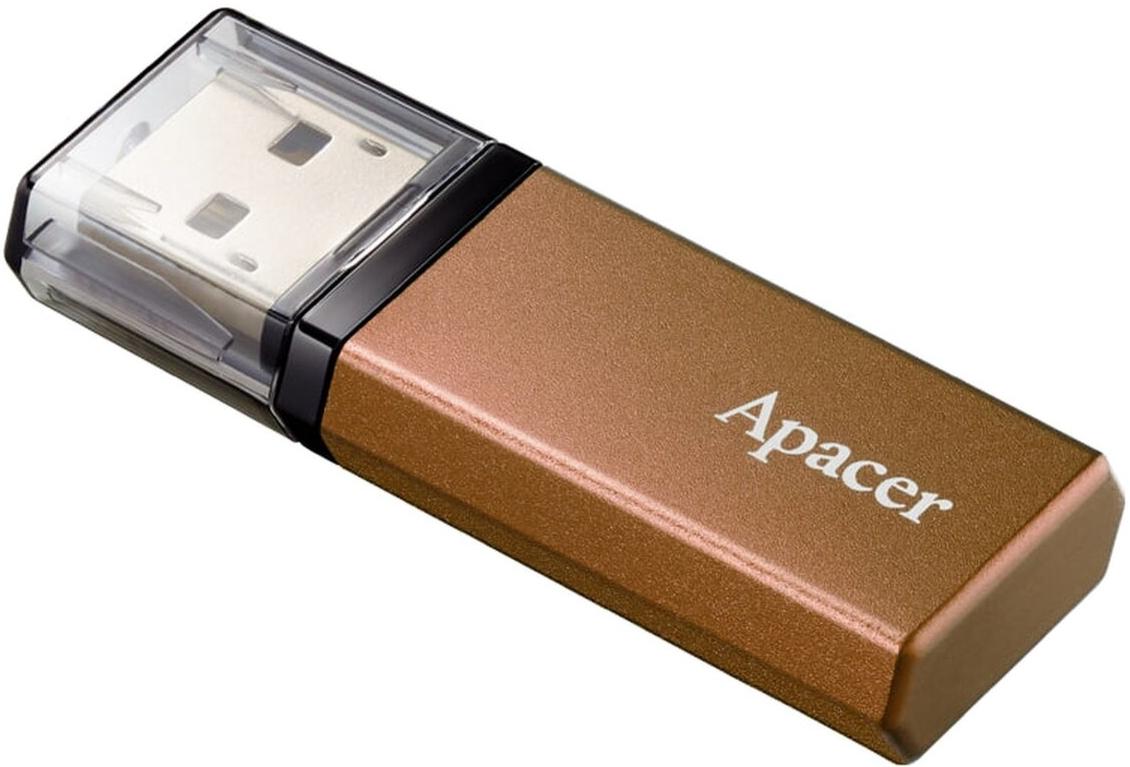 Apacer 128GB AH25C Bronze USB 3.2 Flash Drive 1 Apacer 128GB AH25C Bronze USB 3.2 Flash Drive