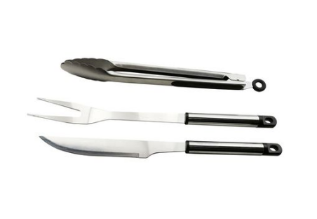 Alva 3-Piece Stainless Steel BBQ Tool Set 1 Alva 3-Piece Stainless Steel BBQ Tool Set