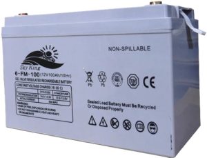 Solarix 12V 100AH GEL Battery