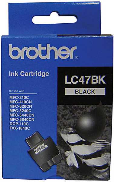 Brother Black Ink Cartridge For use with Dcp110 1 Brother Black Ink Cartridge For use with Dcp110