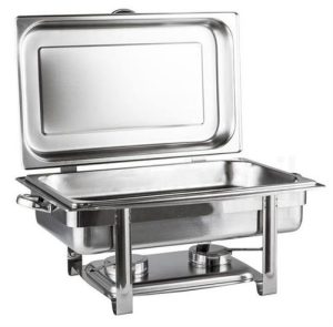 Casey Condere Chafing Dish 10L Rectangular Single Pan Chaffing
