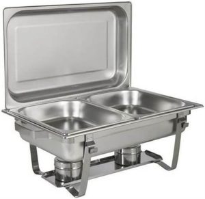 Casey Good Mama Rectangular Double Pan Chafing Dish