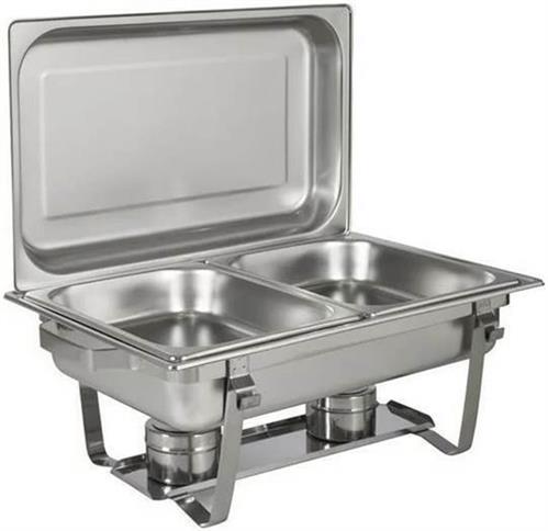 Casey Good Mama Rectangular Double Pan Chafing Dish 1 Casey Good Mama Rectangular Double Pan Chafing Dish