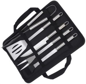 Casey 5-Piece Stainless Steel Braai Utensil Set