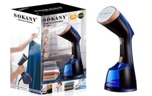 Sokany Black And Blue Handheld Garment Steamer
