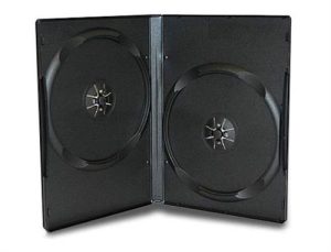 Unique Black 14Mm Single DVD Case
