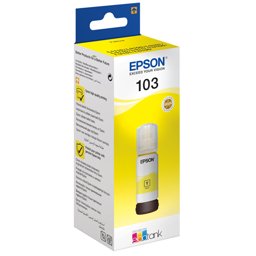 Epson 103 Ecotank Magenta Ink Bottle 65ml 1 Epson 103 Ecotank Magenta Ink Bottle 65ml