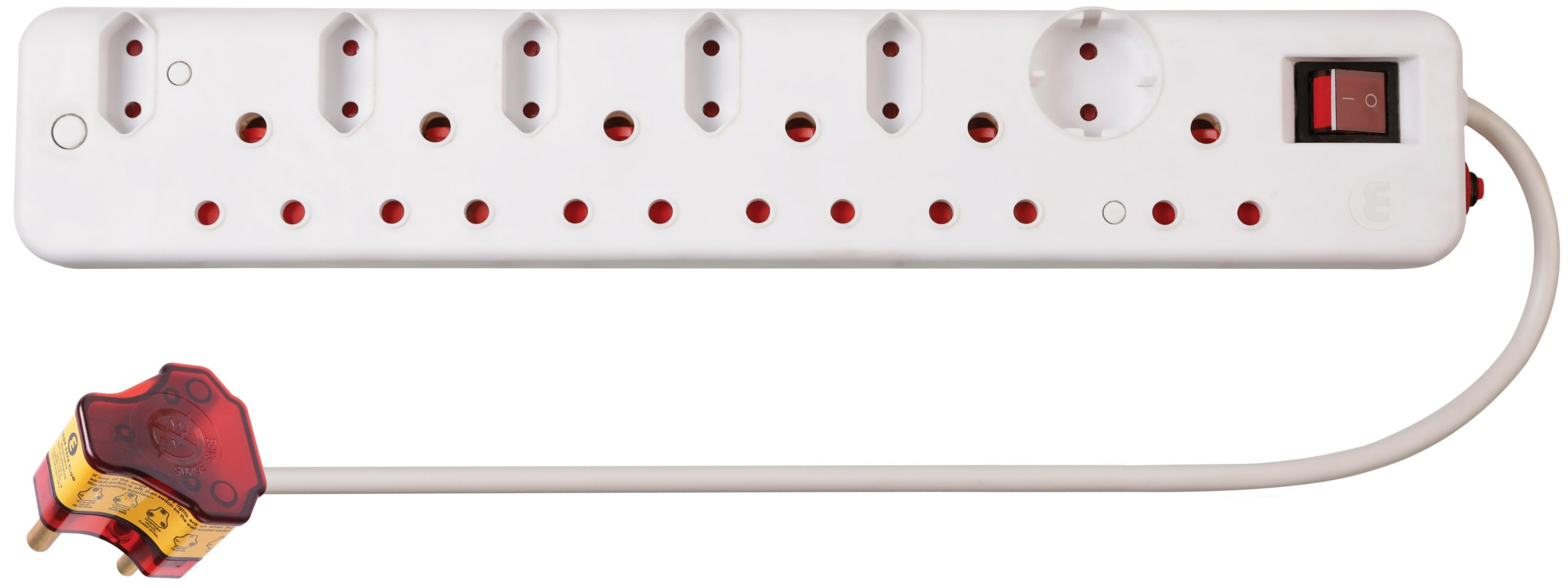 Ellies 12 Way Surge Multiplug Adator 1 Ellies 12 Way Surge Multiplug Adator