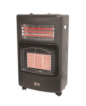 Alva 3 Panel Dual Infrared Radiant Gas and Electric Indoor Heater