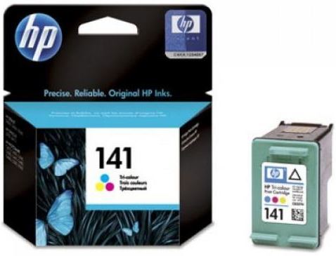 HP 141 Tri Colour Ink Cartridge 1 HP 141 Tri Colour Ink Cartridge