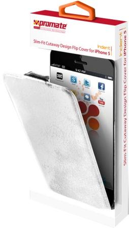 Promate Indent iPhone 5 Slim-Fit Cutaway Design Flip Cover