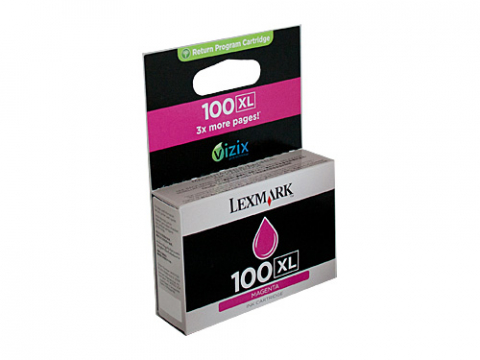 Lexmark 100xl Magenta High Yield Ink Cartridge