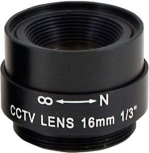 Securnix Lens 16MM Fixed, Retail Box , No Warranty