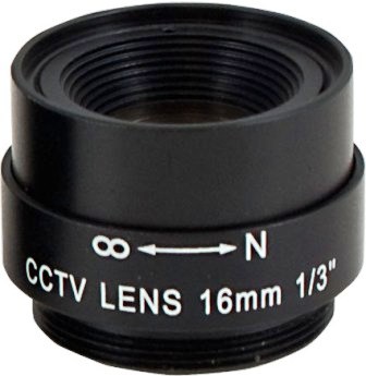 Securnix Lens 16MM Fixed, Retail Box , No Warranty 1 Securnix Lens 16MM Fixed, Retail Box , No Warranty