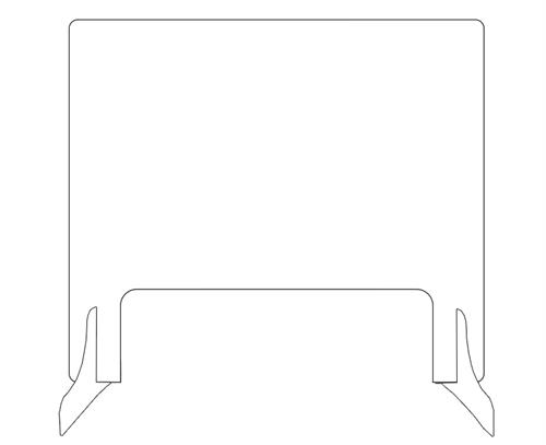 Casey Self Supporting Protective Transparent Barrier 1 Casey Self Supporting Protective Transparent Barrier