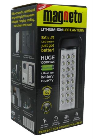 Tevo Magneto 3.0 Black LED Lantern Lithium Ion