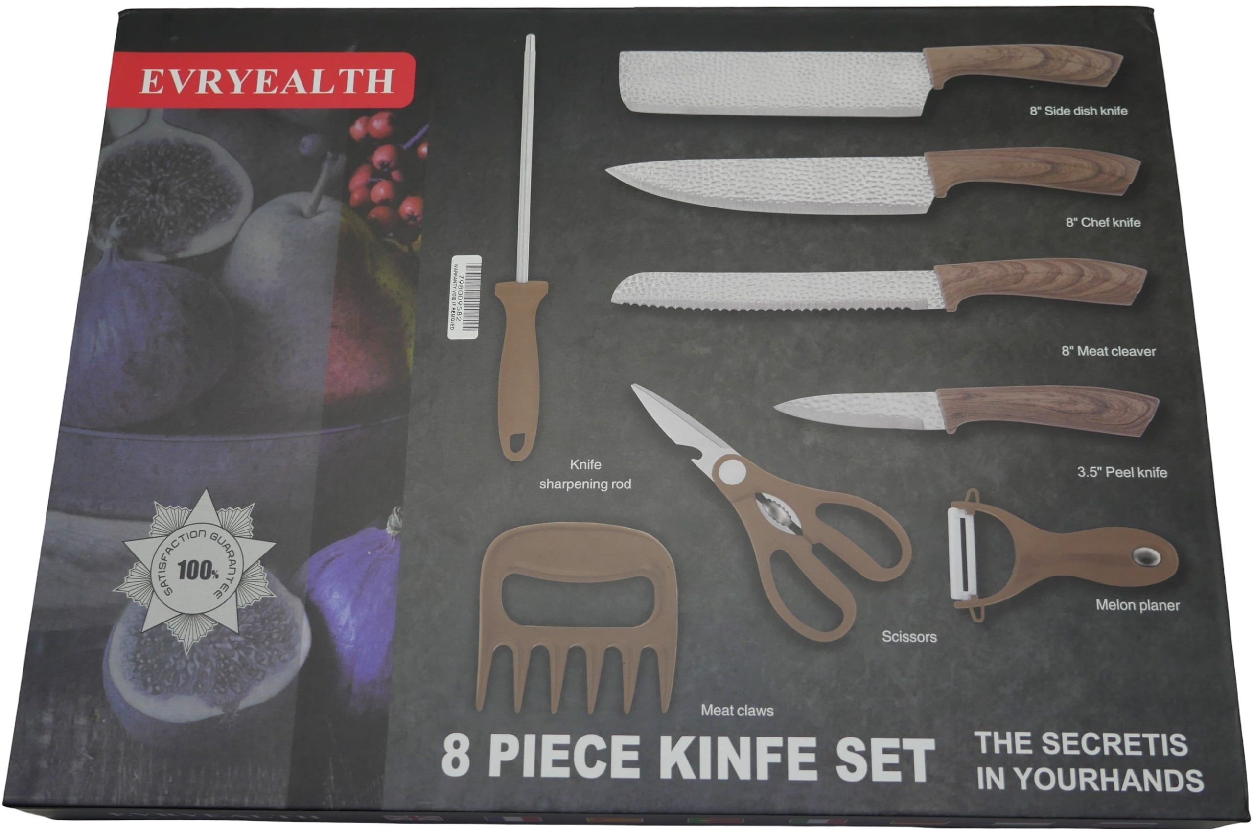 Casey Evryealth 8 Piece Knife Set 1 Casey Evryealth 8 Piece Knife Set