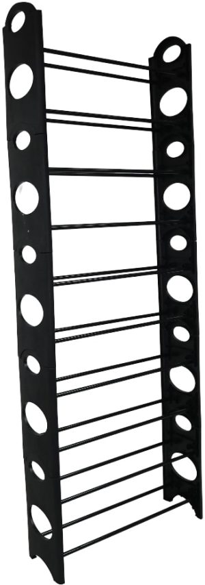 Nordic Wind 10 Tier 30 Pairs Round Shoe Rack